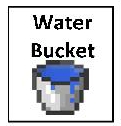 water bucket 2inby175in